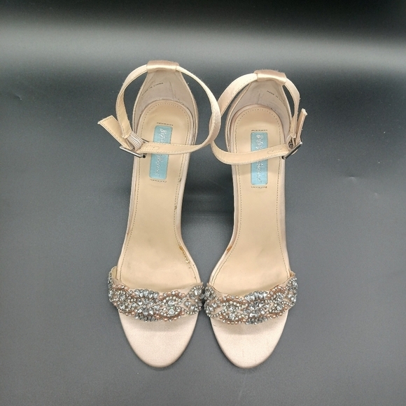 Blue by Betsey Johnson Women's Sb-Gina Dress Sandal - Champagne​​​ - Picture 2 of 8